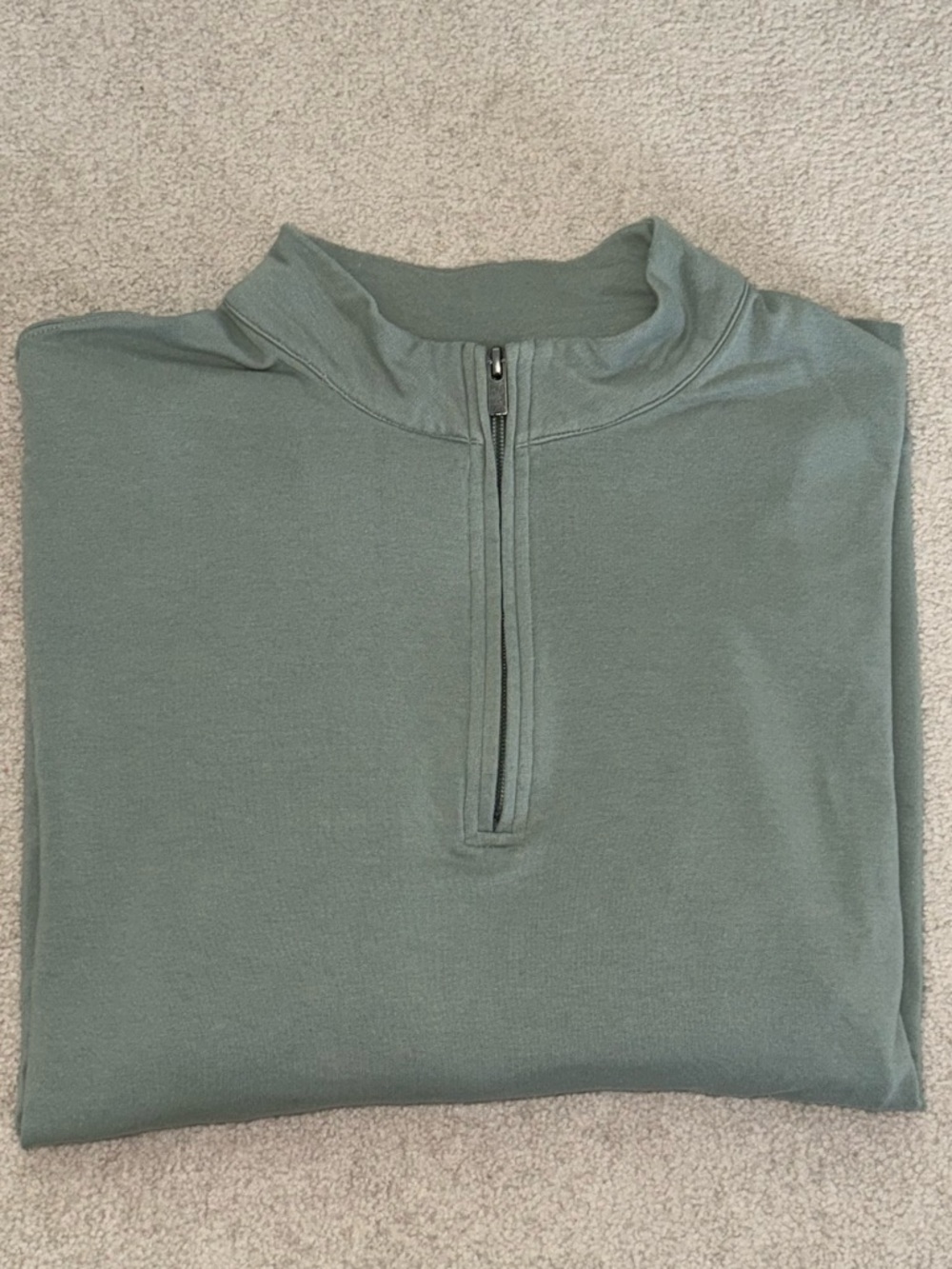 Goodfellow & Co Sage Green Mens Large Half-Zip Sweater